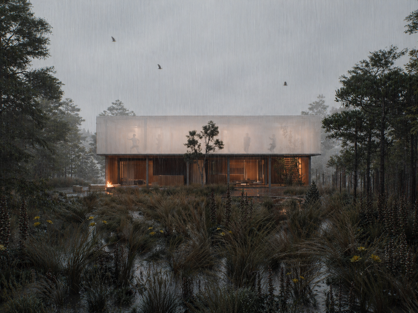 Render interior · Casa5